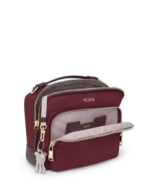 Tumi Purple Voyageur Teghan 8.25" Crossbody Bag