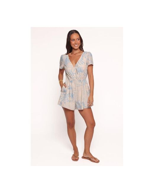 Petal & Pup White Maiah Romper