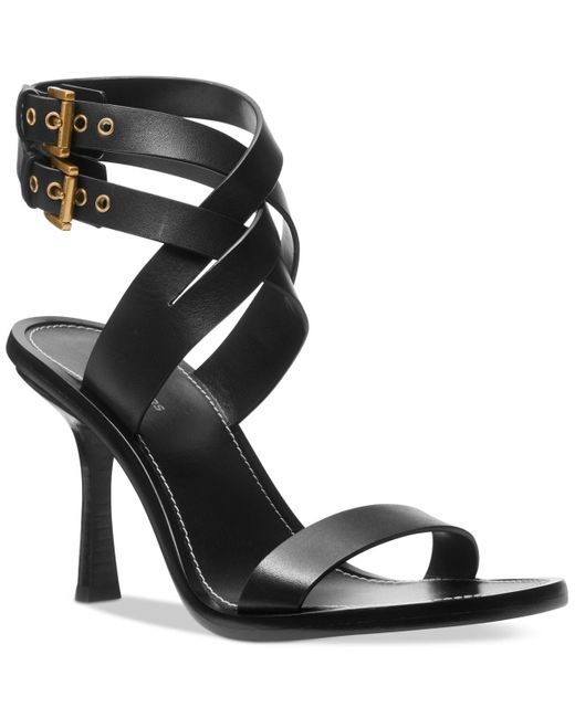 Michael Kors Black Michael Irene Stiletto Sandals