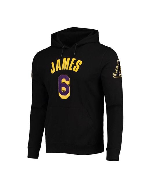 Men's LeBron James Gold Los Angeles Lakers Team Player Jersey