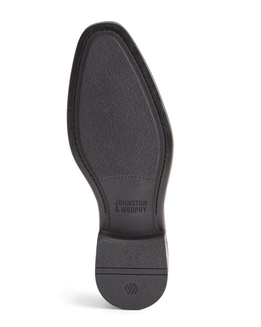 Johnston & Murphy Black Gibbons Bit Loafer for men