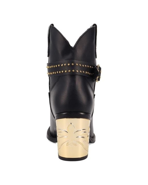 Dingo Black Milano Leather Bootie