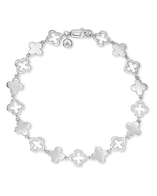 DEVATA White Clover Chain Bracelet