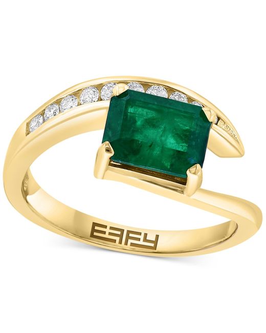Effy Metallic Effy Emerald (1-3/8 Ct. T.w.