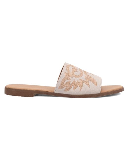 Dingo White Lasso Sandal