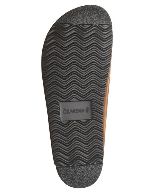 BEARPAW Brown Trinity Slip-on Clogs