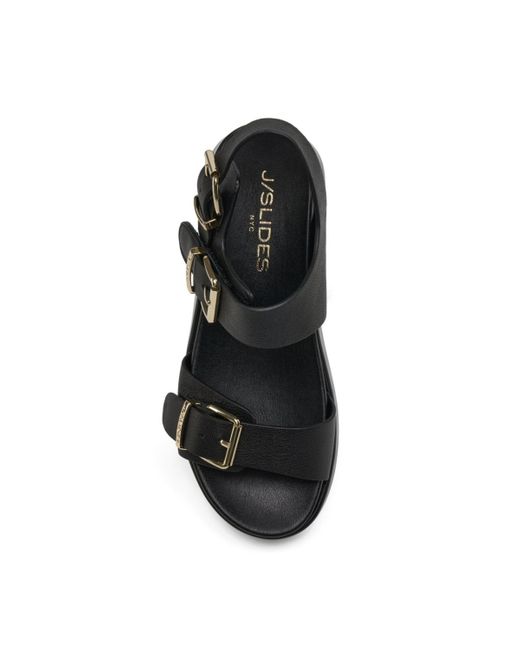 J/Slides Black Brooke Sandal