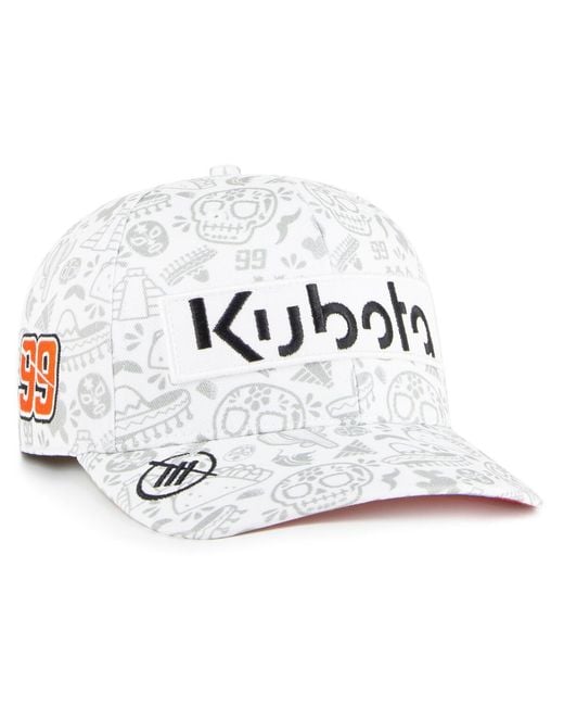 '47 White Daniel Suarez Patch Trophy Flex Hat for men