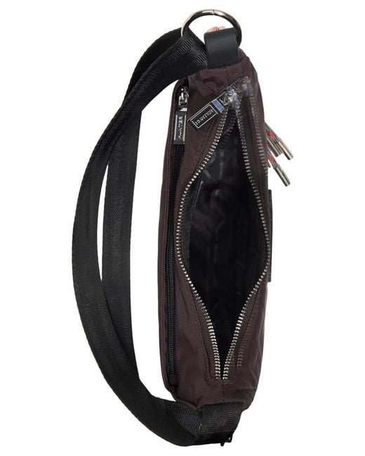 Hunter Purple Loop Back Crossbody Bag for men