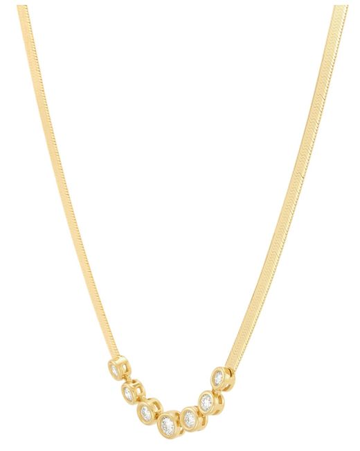 Macy's Metallic Created Necklace (3/4 Ct. T.w.