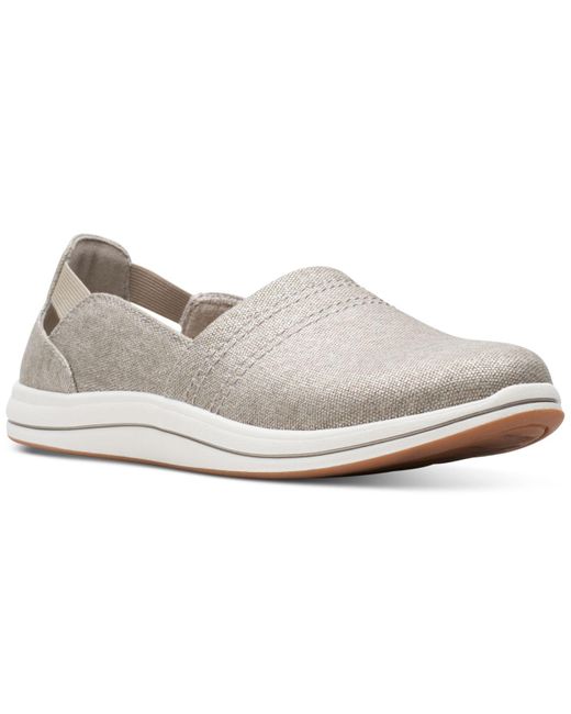 clarks cloudsteppers slip on