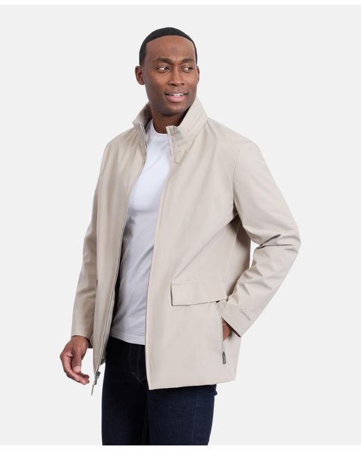 Calvin Klein White Utility Jacket for men