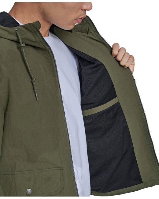 Levi's Green Lightweight Hooded Jacket for men