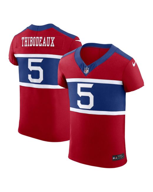 Nike Red Kayvon Thibodeaux Century New York Giants Alternate Vapor F.u.s.e. Elite Player Jersey for men