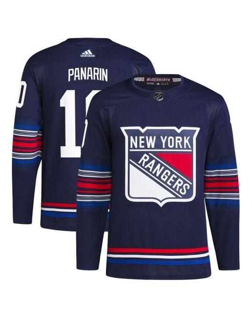 Adidas Artemi Panarin Blue New York Rangers Home Authentic Pro Player Jersey for men
