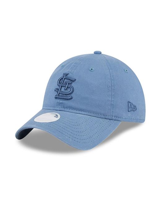 KTZ Blue St. Louis Cardinals Faded 9twenty Adjustable Hat