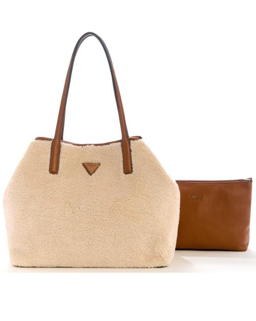 Guess Natural Victtoria 2-in-1 Medium Tote Bag