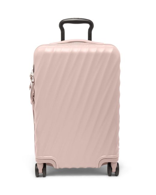 Tumi 19 Degree International Expandable 4 Wheeled Carryon in Pink Lyst