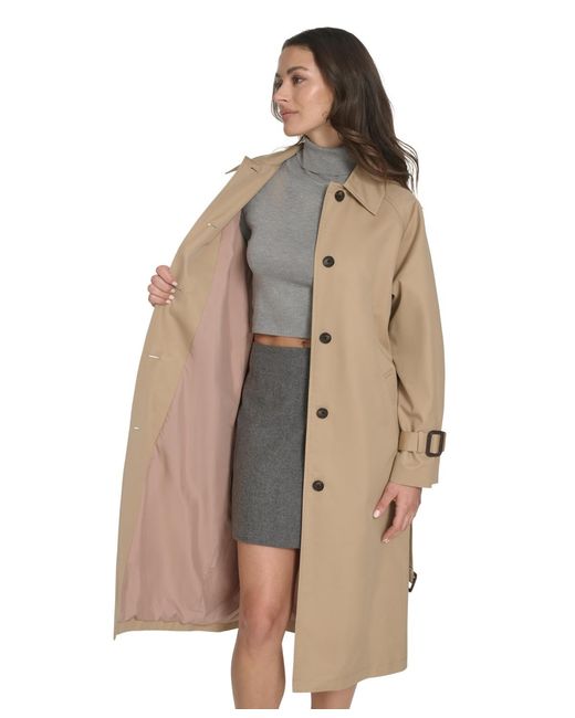 Levi's Natural Regular Single Breasted Trench Coat