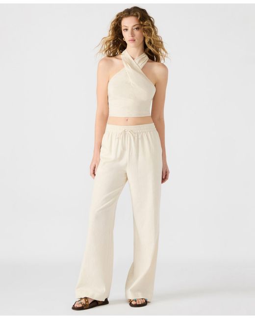 Steve Madden White Venetia Pant