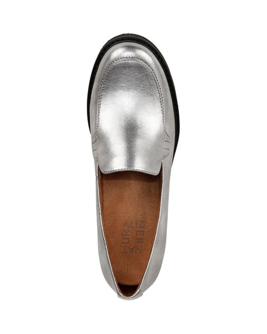 Naturalizer Black Cabaret Lug Sole Loafers