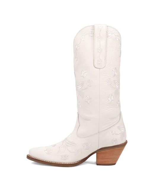 Dingo White Love Bug Leather Boot