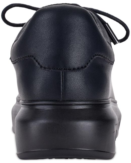 DKNY Black Jewel Lace-up Low-top Sneakers