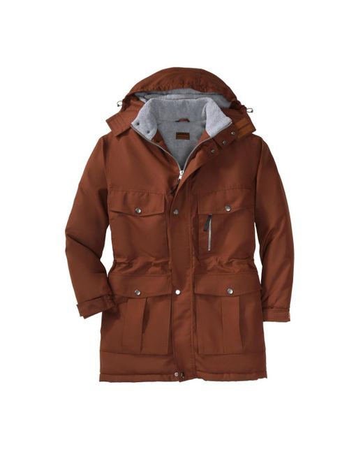 Boulder Creek Maglietta Uomo Con Tasca - Peso Massiccio Cotone - Taglie Grandi E Alte - Comoda E Resistente