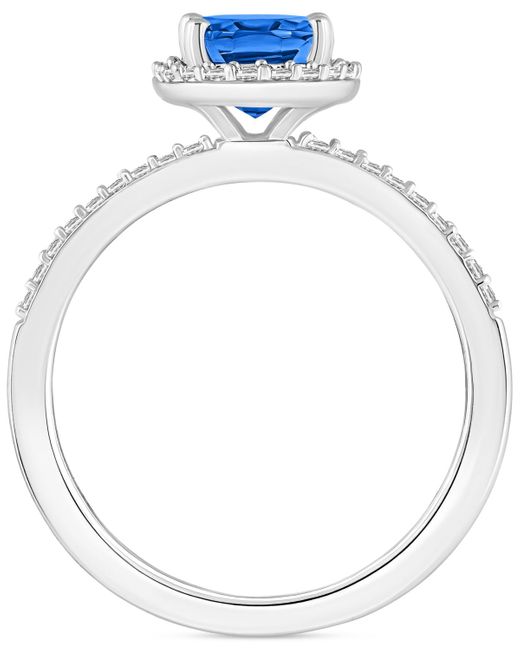 Macy's Blue Lab-created Ruby (1-1/4 Ct. T.w.