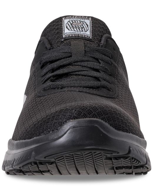 skechers men's flex advantage bendon work shoe