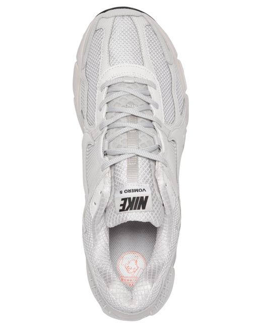 Nike Gray Zoom Vomero 5 Casual Sneakers From Finish Line for men