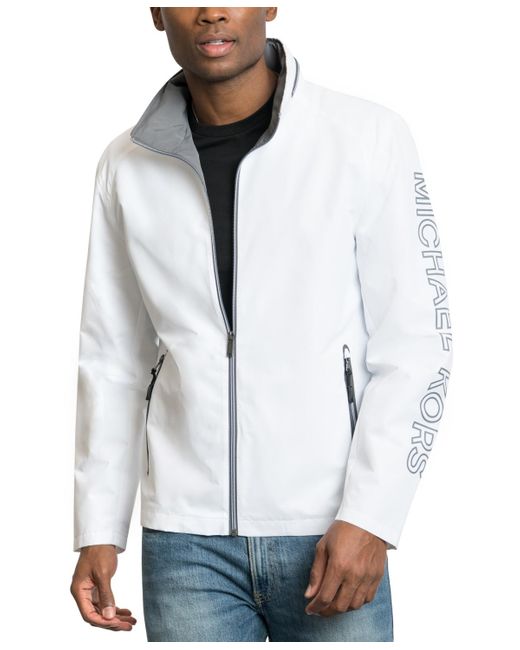 Michael Kors White Fontaine Jacket for men
