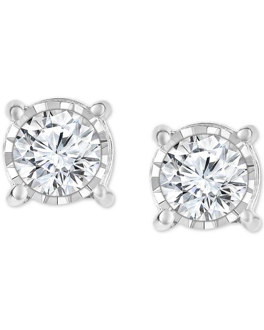 Macy's Metallic Trumiracle Diamond Stud Earrings (3/4 Ct. T.w.