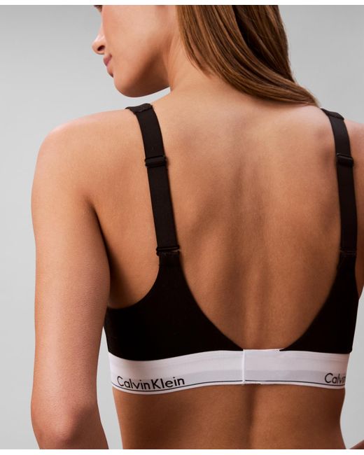 Calvin Klein Black Full Coverage Lift Bralette