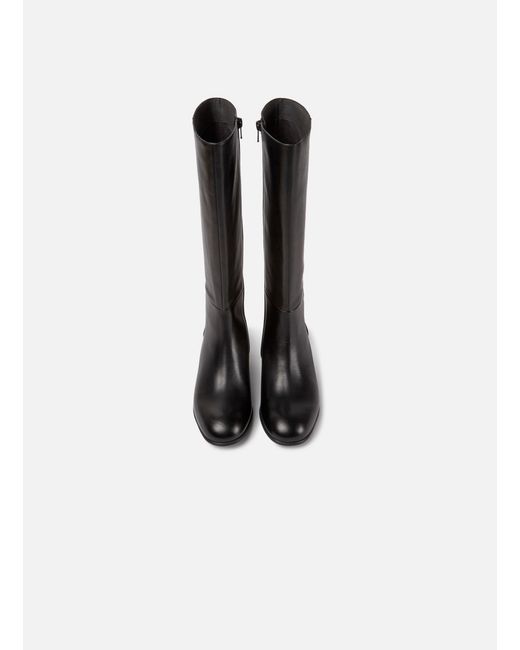 Camper Black Katie Leather High Boot