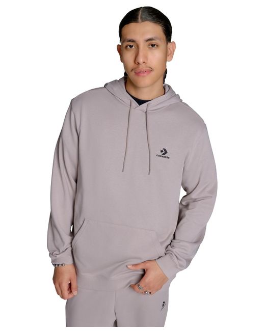 Converse Gray Standard Fit Long Sleeve Sweatshirt for men