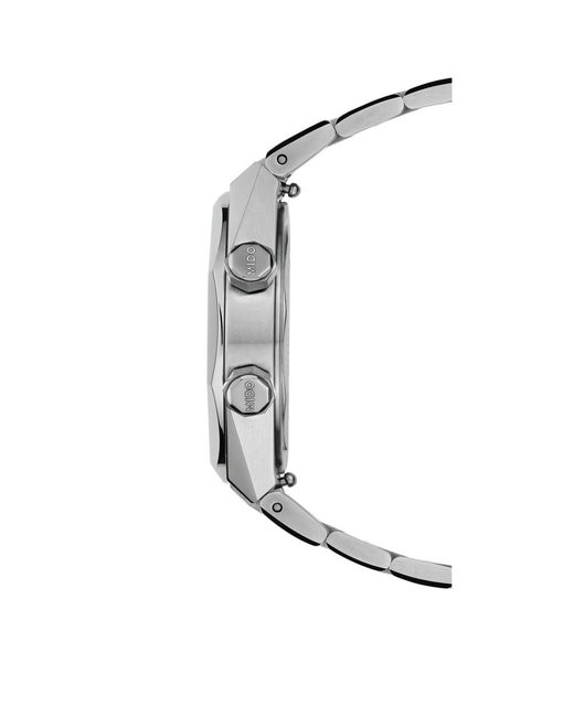 MIDO Gray Multifort 8 Ice Swiss Automatic Watch