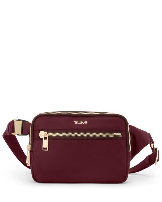 Tumi Purple Voyageur Sedona 7.5" Convertible Crossbody Or Sling Bag