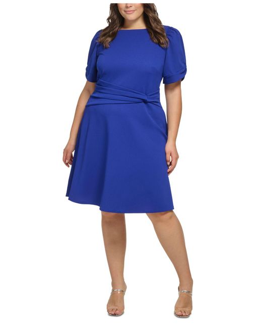 dkny plus size dresses