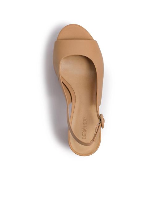 Bernardo White Bernardo Vega Platform Heel