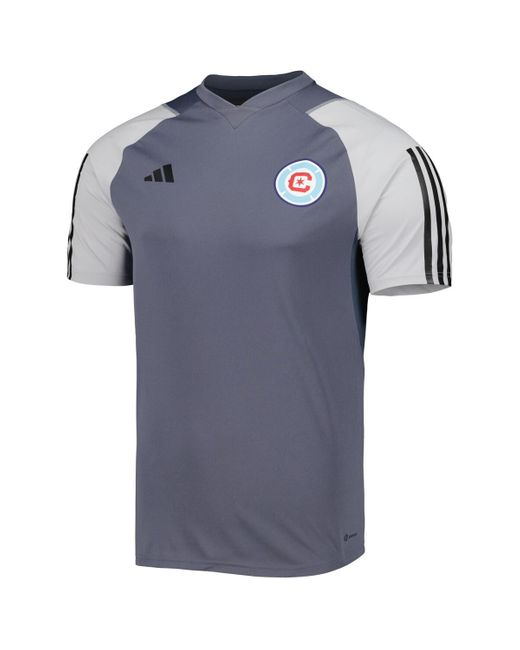 Adidas Blue Chicago Fire 2023 On-field Training Jersey for men
