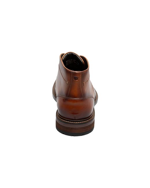 Florsheim Brown Forge Plain Toe Chukka Boot for men