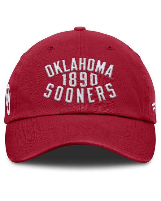 Fanatics Red Oklahoma Sooners Archer Adjustable Hat for men