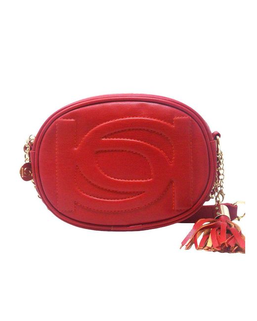 bebe red crossbody