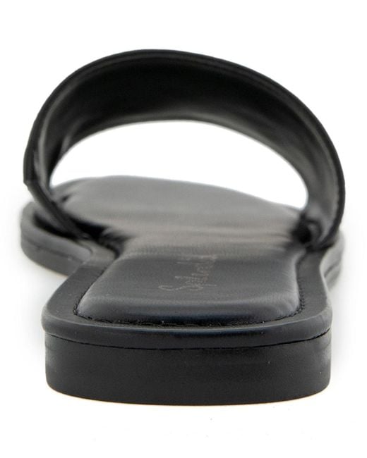 Splendid Black Dolly Slide Sandal