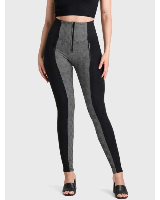 Freddy Black Wr.up Mosaic Weave Fashion Pants