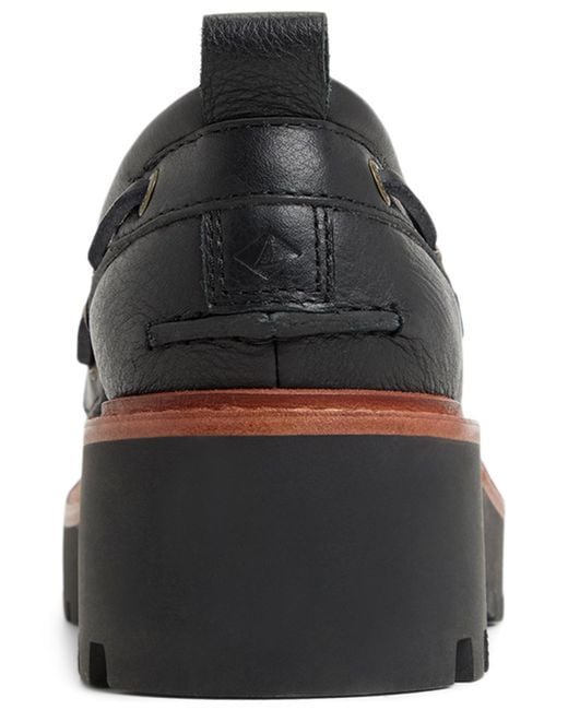 Sperry Top-Sider Black Authentic Original 2-eye Lug Boat Shoe