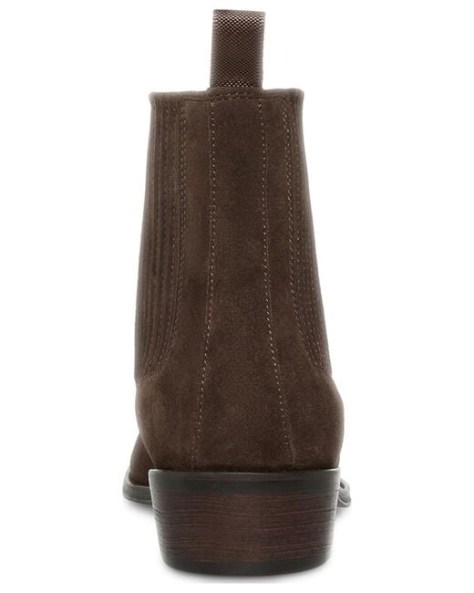 Steve Madden Brown Kemp Round Toe Boots for men