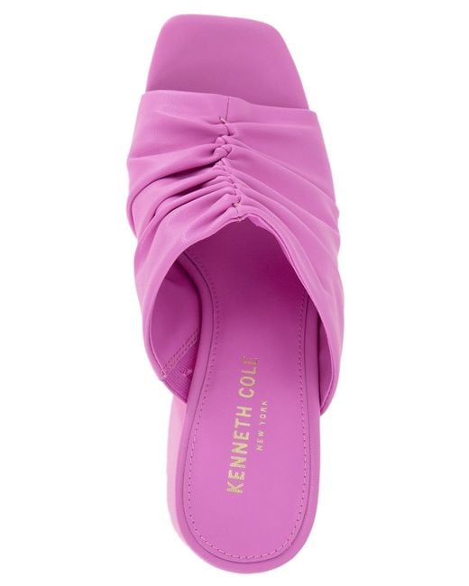 Kenneth Cole Pink Anika Platform Mules