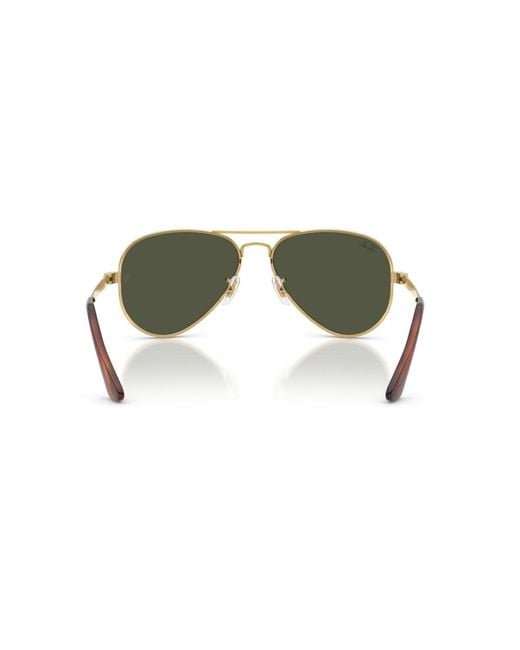 Ray-Ban Green Pilot Sunglasses